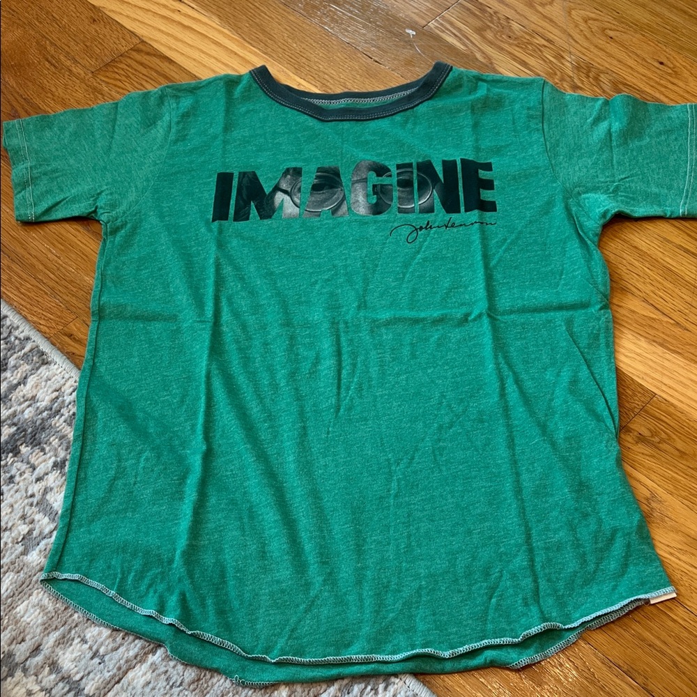 Rowdy Sprout Green 'Imagine' Short Sleeve Tee